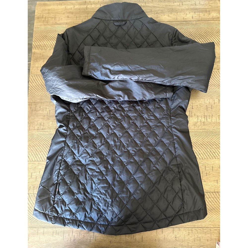 The North Face Women's ThermoBall Quilted Lightweight Puffer Black - Size M - Picture 2 of 4